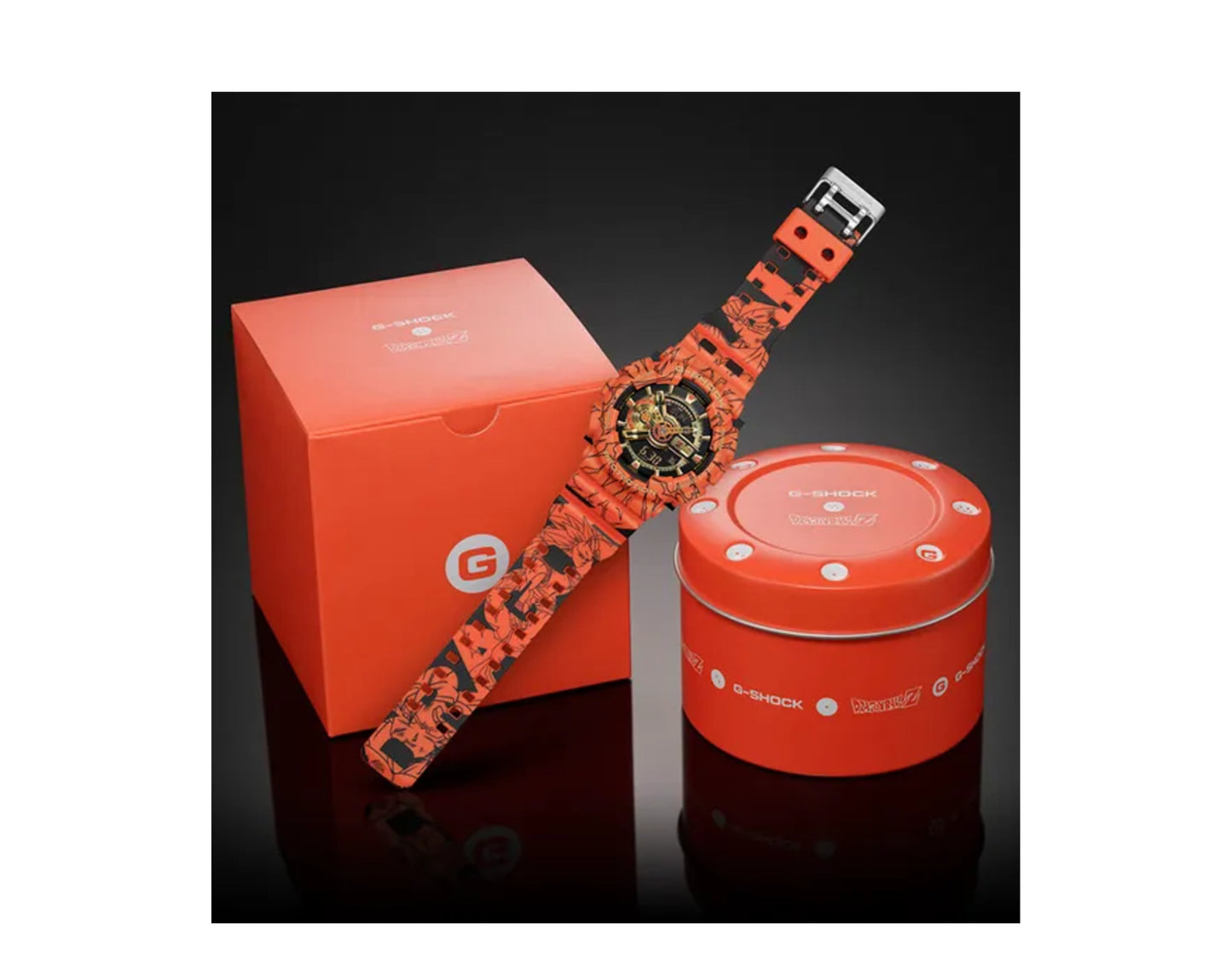 Casio G-Shock x Dragon Ball Z GA110 Analog-Digital Resin Watch GA110JDB-1A4