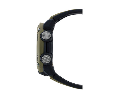 Casio G-Shock GA2000 Front Button Analog-Digital Khaki/Black Men's Watch GA2000-5A