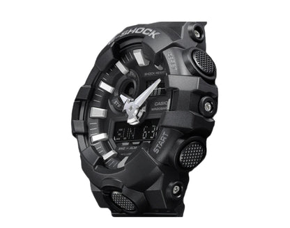Casio G-Shock Front Button Analog-Digital Black/Grey Men's Watch GA700-1B