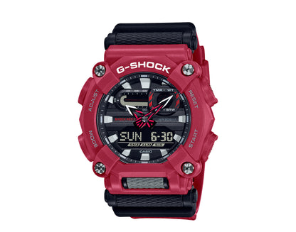 Casio G-Shock GA900 Analog Digital Resin Red/Black Watch GA900-4A