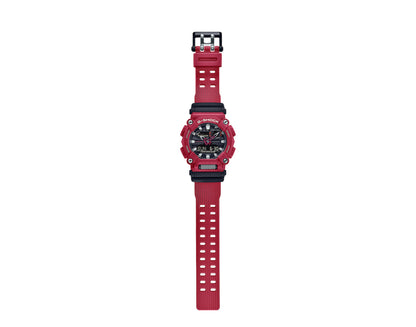 Casio G-Shock GA900 Analog Digital Resin Red/Black Watch GA900-4A