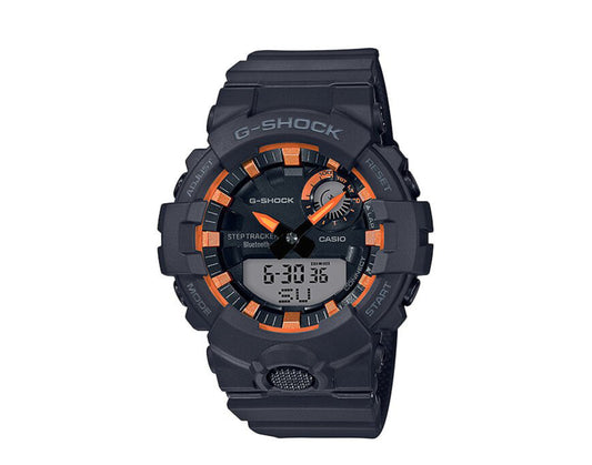 Casio G-Shock GBA800 Fire Pack Analog-Digital Bluetooth Black/Orange Watch GBA800SF-1A