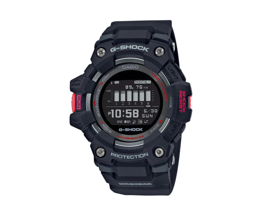Casio G-Shock GBD100 Digital Sport Bluetooth Fitness Black/Red Watch GBD100-1