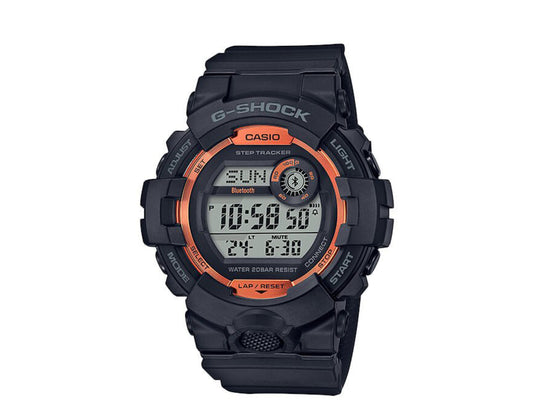 Casio G-Shock GBA800 Fire Pack Digital Bluetooth Black/Orange Watch GBD800SF-1A