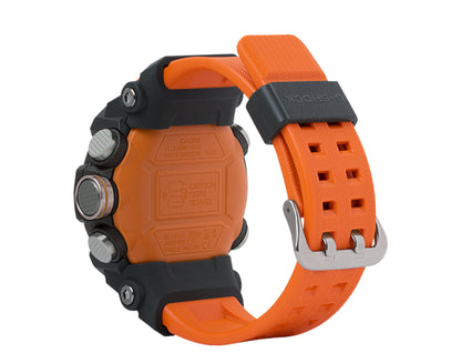 Casio G-Shock MudMaster Analog-Digital Resin Orange/Black Men's Watch GGB100-1A9