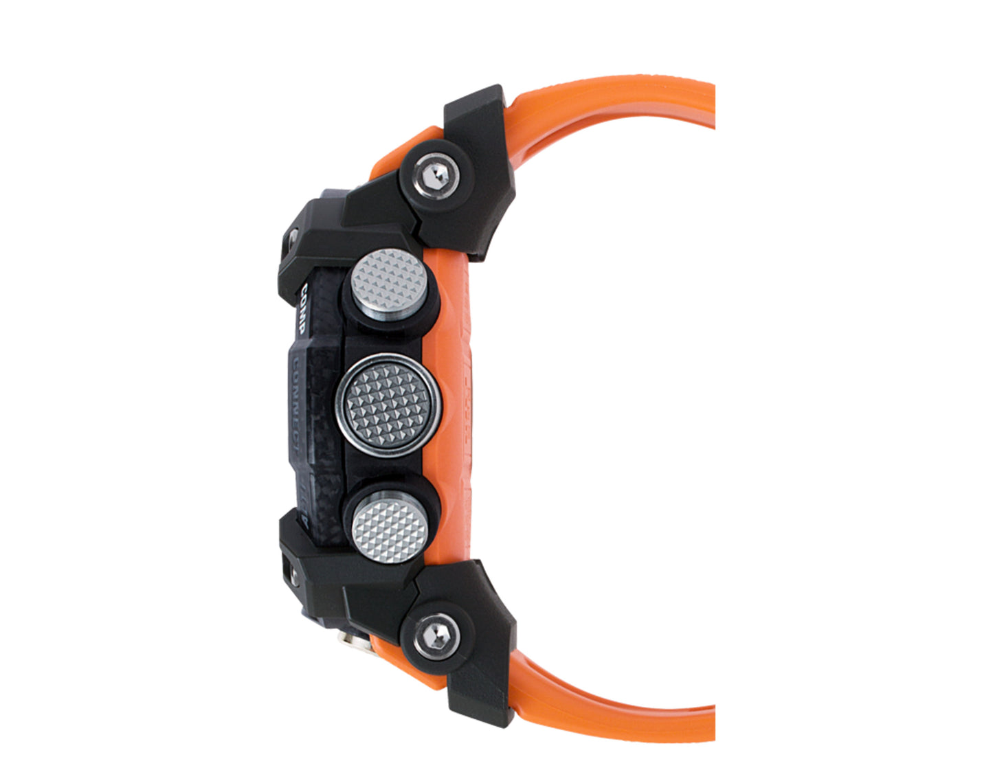 Casio G-Shock MudMaster Analog-Digital Resin Orange/Black Men's Watch GGB100-1A9