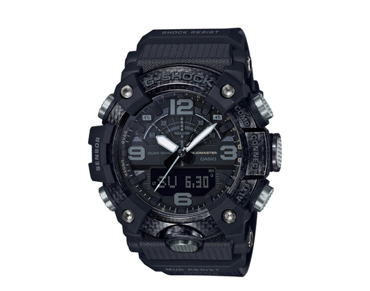 Casio G-Shock GGB100 MudMaster Blackout Analog-Digital Resin Men's Watch GGB100-1B