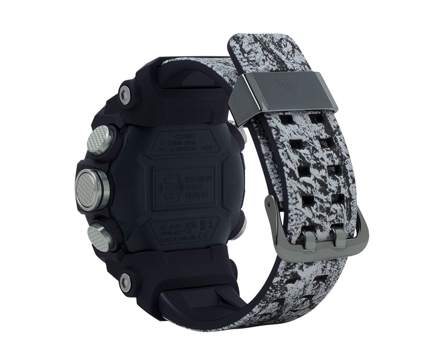 Casio G-Shock x Burton GGB100 MudMaster Black/White Resin Watch GGB100BTN-1A