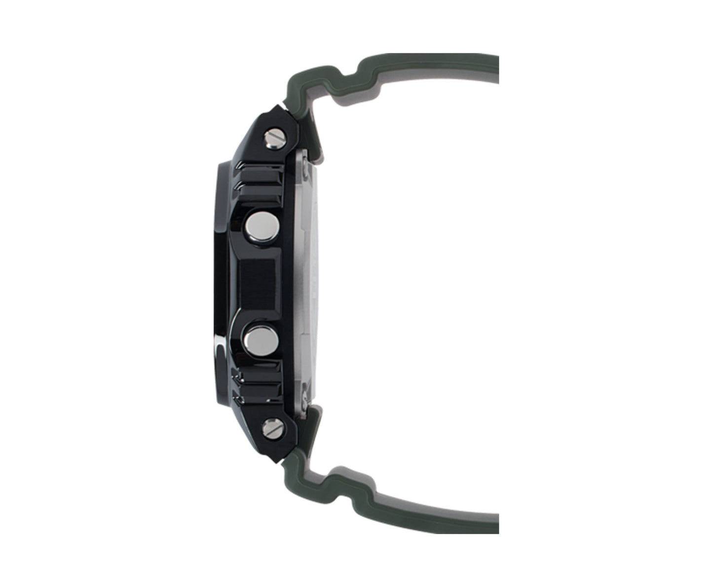 Casio G-Shock Digital Metal and Resin Olive Green/Black Men's Watch GM5600B-3
