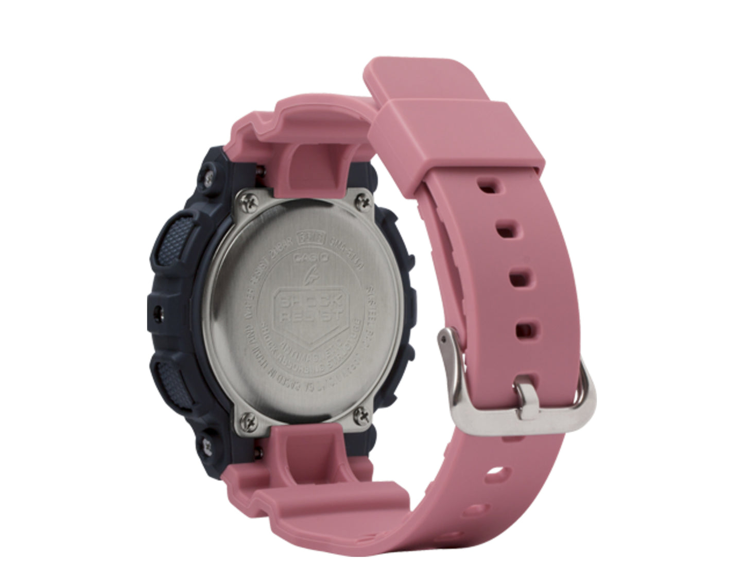 Casio G-Shock GMAS140 S Series Analog-Digital Resin Black/Pink Women's Watch GMAS140-4A