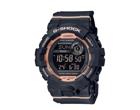 Casio G-Shock GMDB800 Digital Step Tracker Black/Rose Women's Watch GMDB800-1