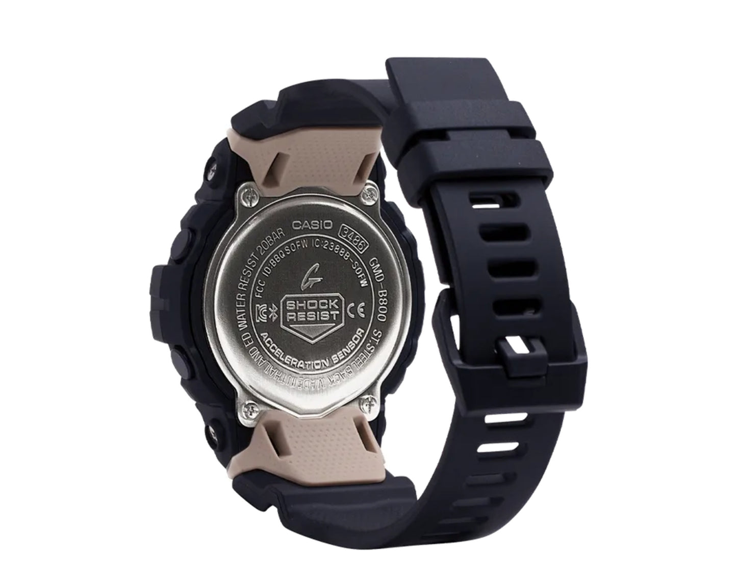 Casio G-Shock GMDB800 Digital Step Tracker Black/Rose Women's Watch GMDB800-1