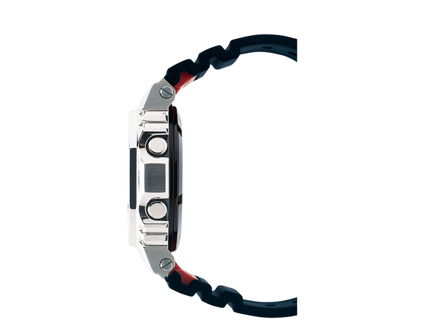 Casio G-Shock Digital Metal and Resin Silver/Black Men's Watch GMWB5000-1