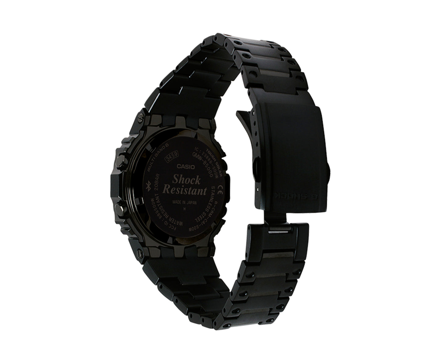 Casio G-Shock Digital Black Out Full Metal Black Men's Watch GMWB5000GD-1