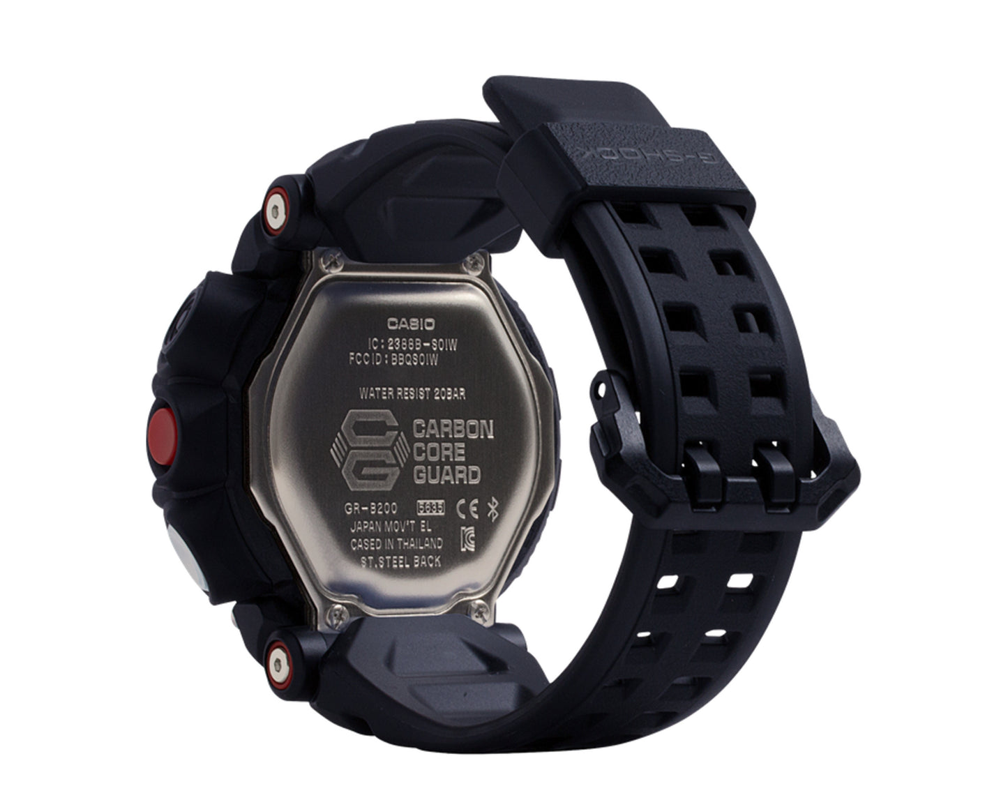 Casio G-Shock GRB200 GravityMaster Analog Digital Resin Black Watch GRB200-1A