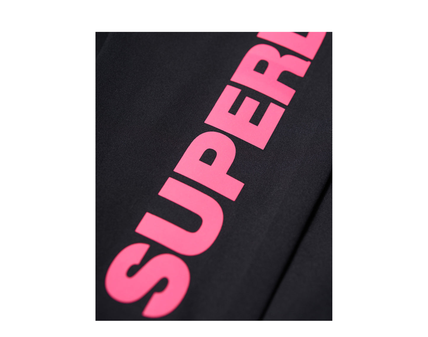 Superdry Core Essential Black/Pink Women's Leggings GS30030AR-BLCK
