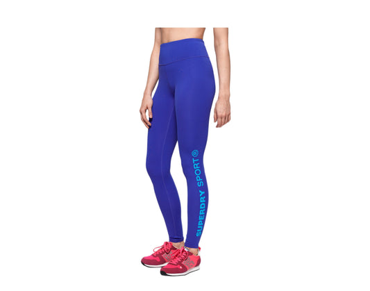 Superdry Core Essential Electric Blue/Turquoise Women's Leggings GS30030AR-EBLU