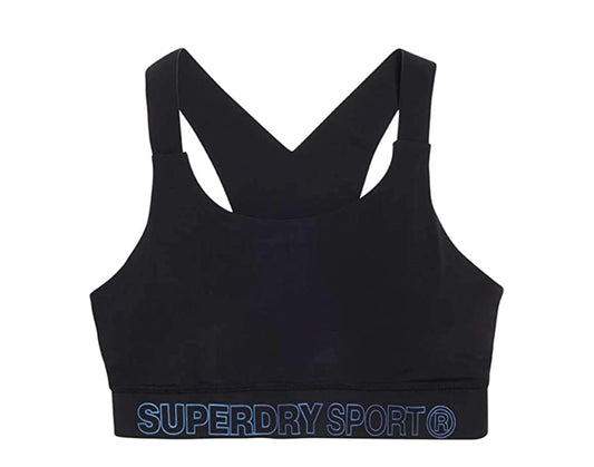 Superdry Active Black Women's Sports Bra GS3009AR-BLCK