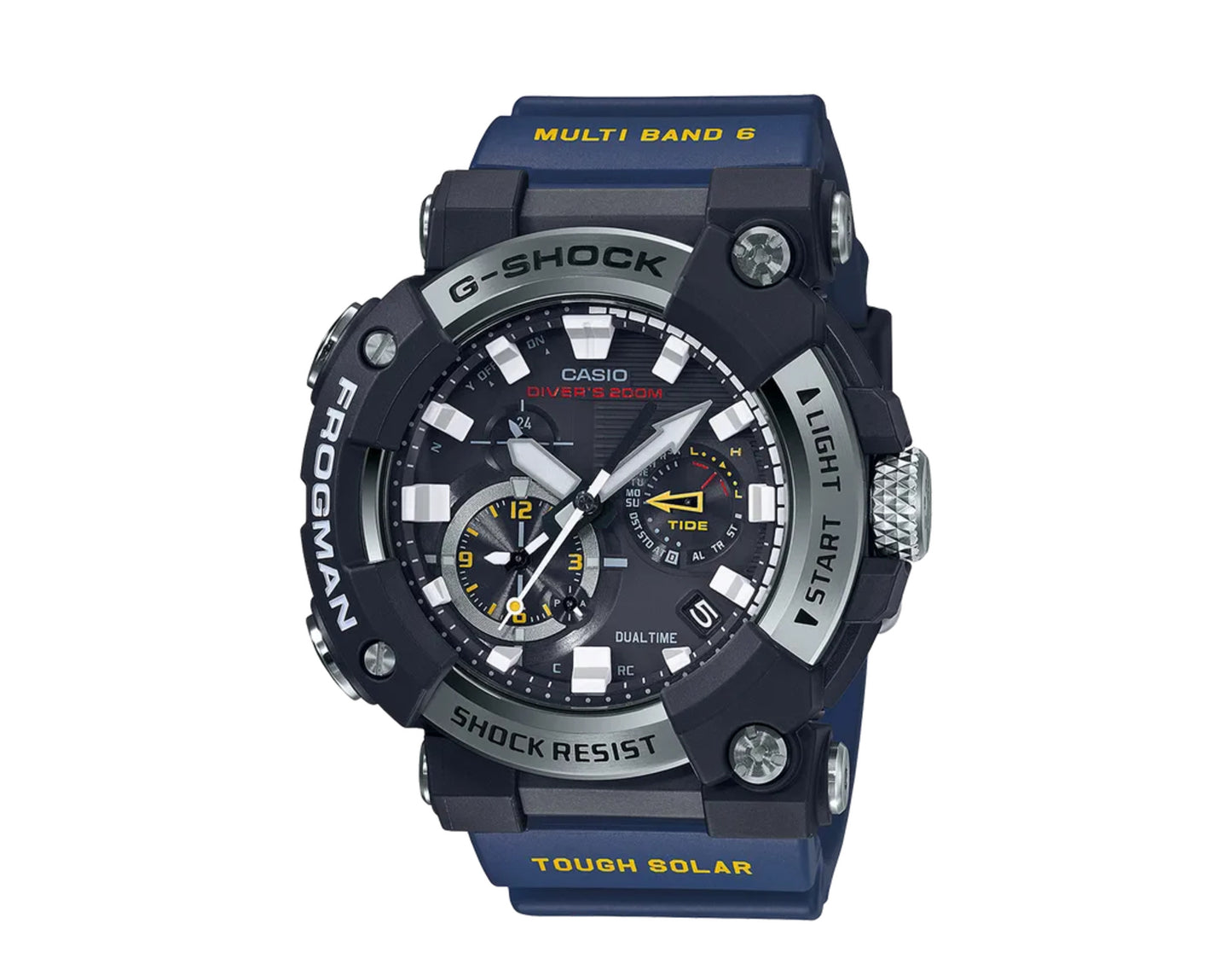 Casio G-Shock GWFA1000 FrogMan Master Of G ISO Analog Navy Watch GWFA1000-1A2