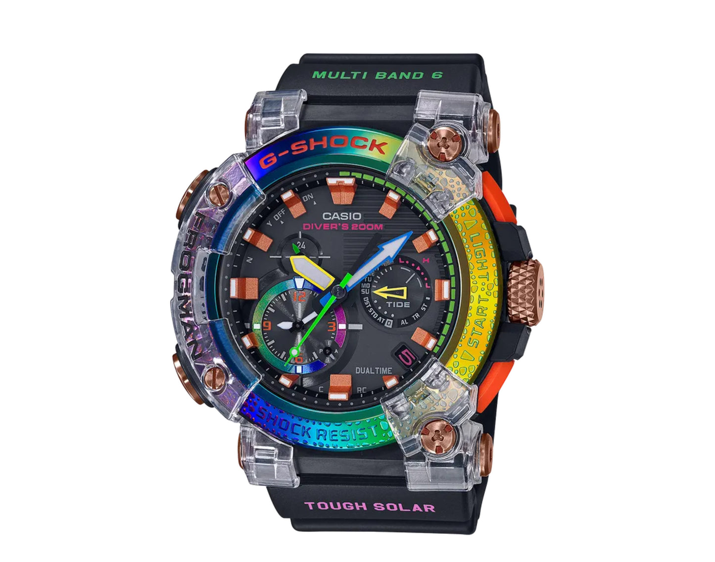 Casio G-Shock GWFA1000 FrogMan Master of G ISO Analog Watch GWFA1000BRT-1A