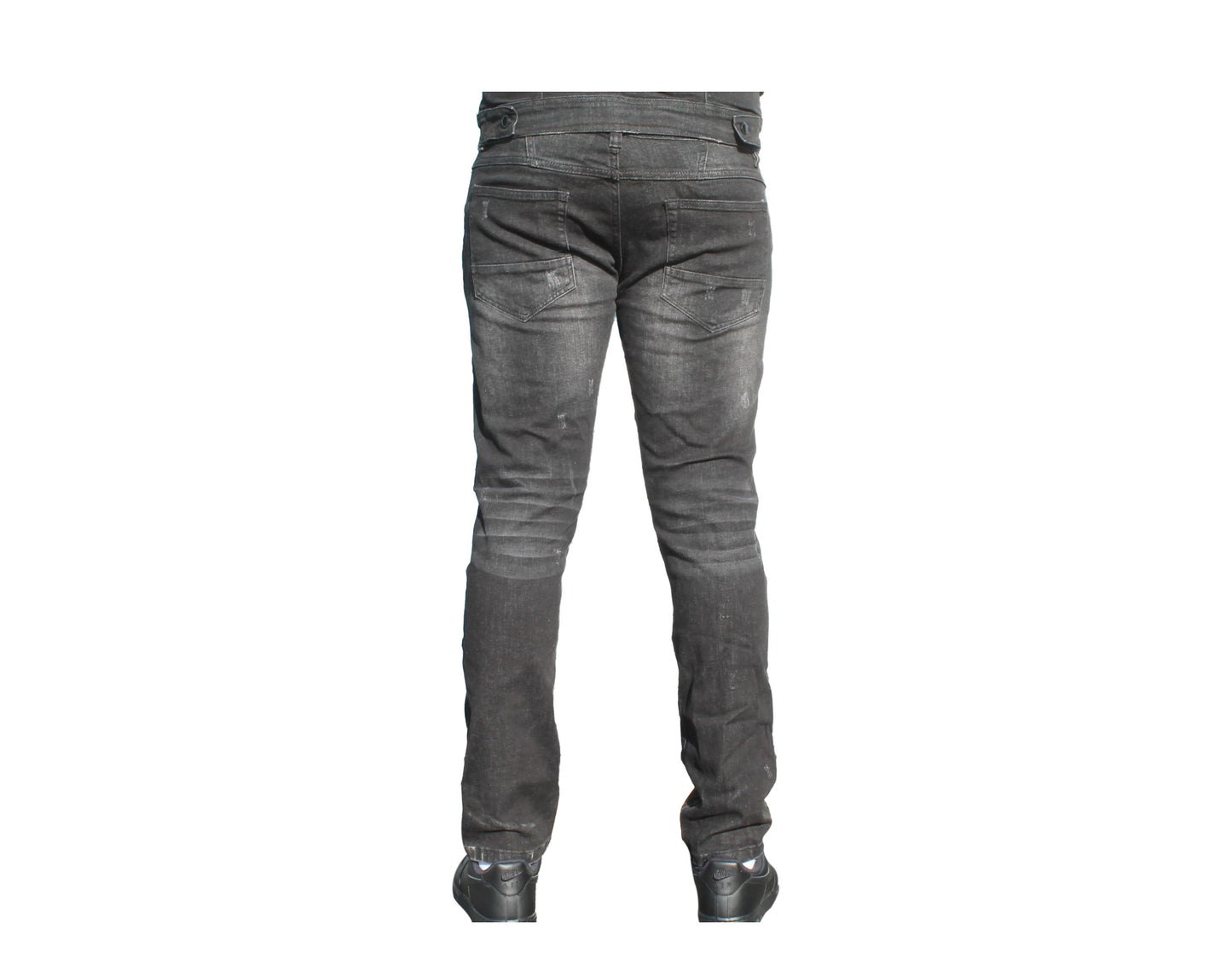 Kilogram Denim Geo Line Black Wash Men's Jeans KG2909-BKWS