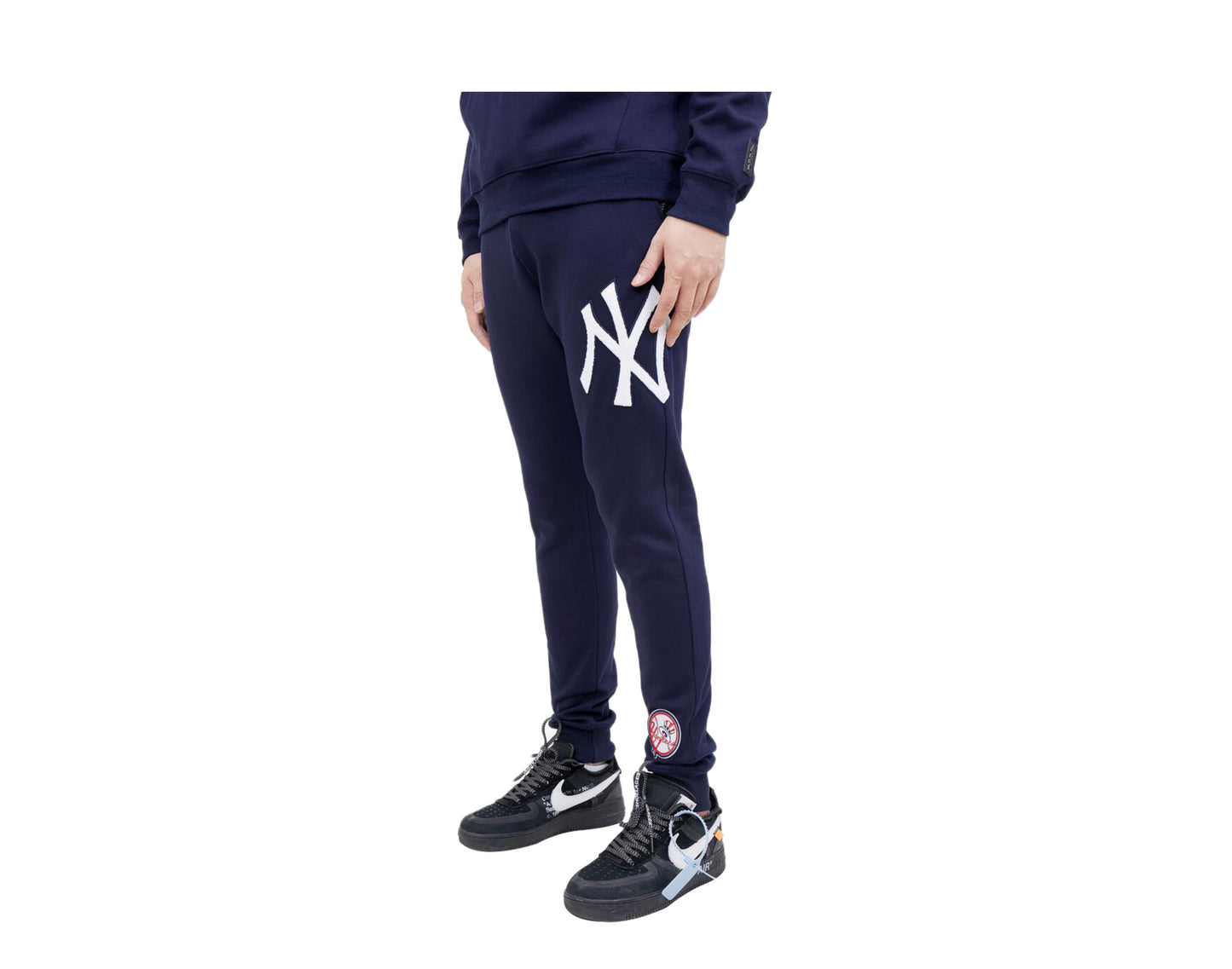 Pro Standard MLB New York Yankees Logo Joggers Sweatpants LNY431153-MDNVY