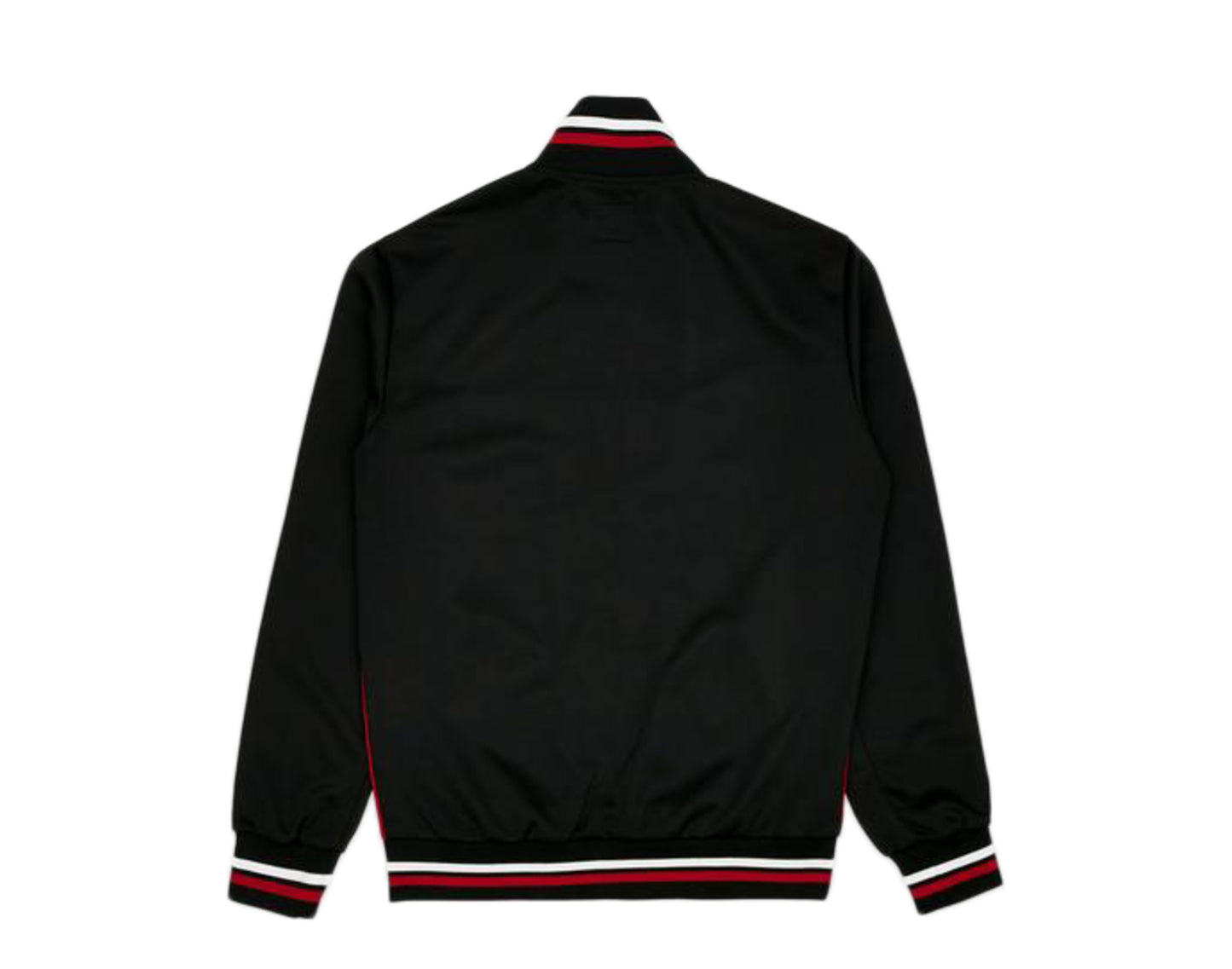 Le Tigre Tri-Color Tracktop Black/Red/White Men's Jacket LT042-BLK