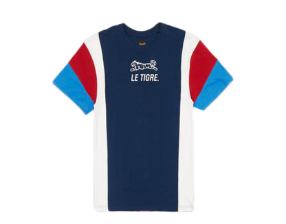 Le Tigre Breaker Navy/White/Red/Blue Men's T-Shirt LT532-NAV