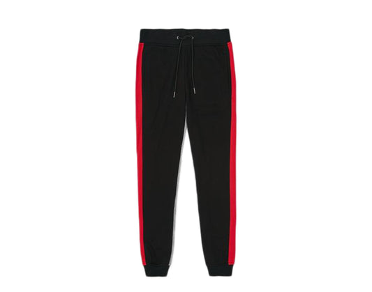 Le Tigre Retro Logo Jogger Red/Black/Grey Men's Sweatpants LT558-RED