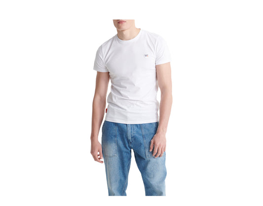 Superdry Organic Cotton Collective Optic White Men's T-Shirt M1010092A-OPTI