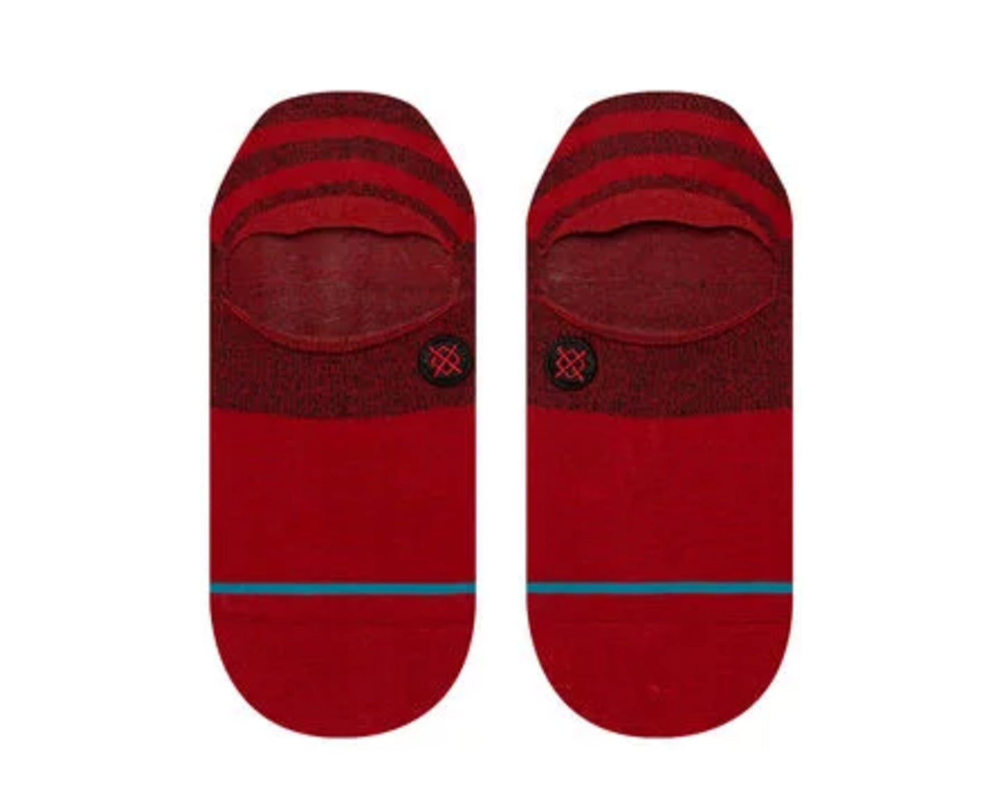 Stance Gamut 2 No Show Dahlia Red Socks M145A19GAM-DRD