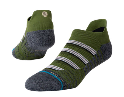 Stance Feel 360 - Athletic Combat Tab Olive Green Ankle Socks M248A20COM-GRN