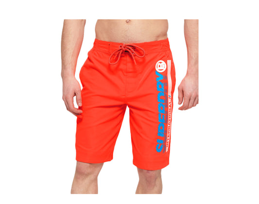 Superdry Board Shorts Havana Orange Men's Swimwear M30015AT-HORG