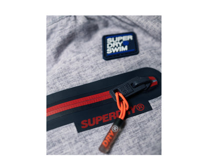 Superdry Board Shorts Platinum Grit Grey Men's Swimwear M30015AT-PGRT