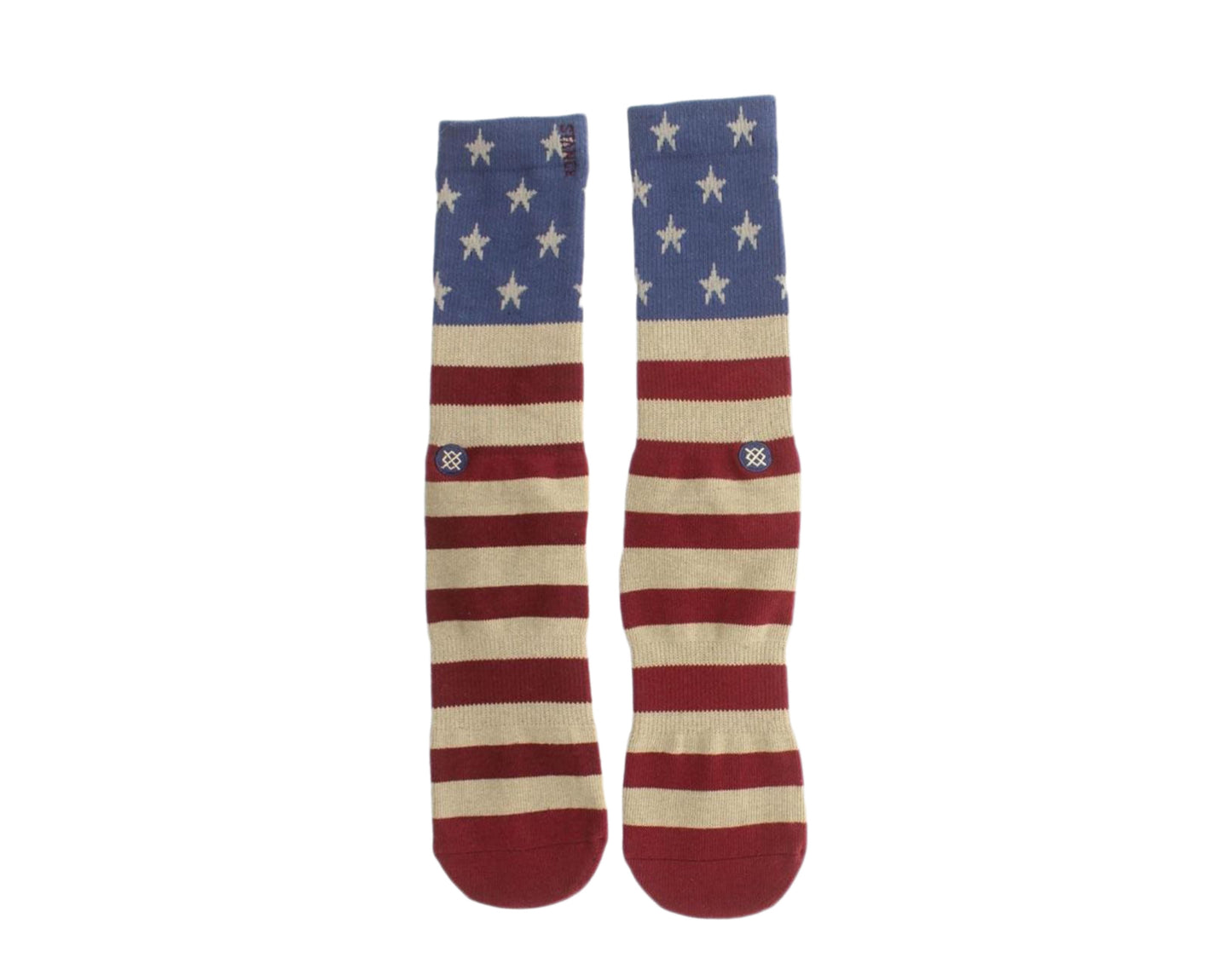Stance The Fourth American Flag July 4th Red Socks M310BTHE-RED