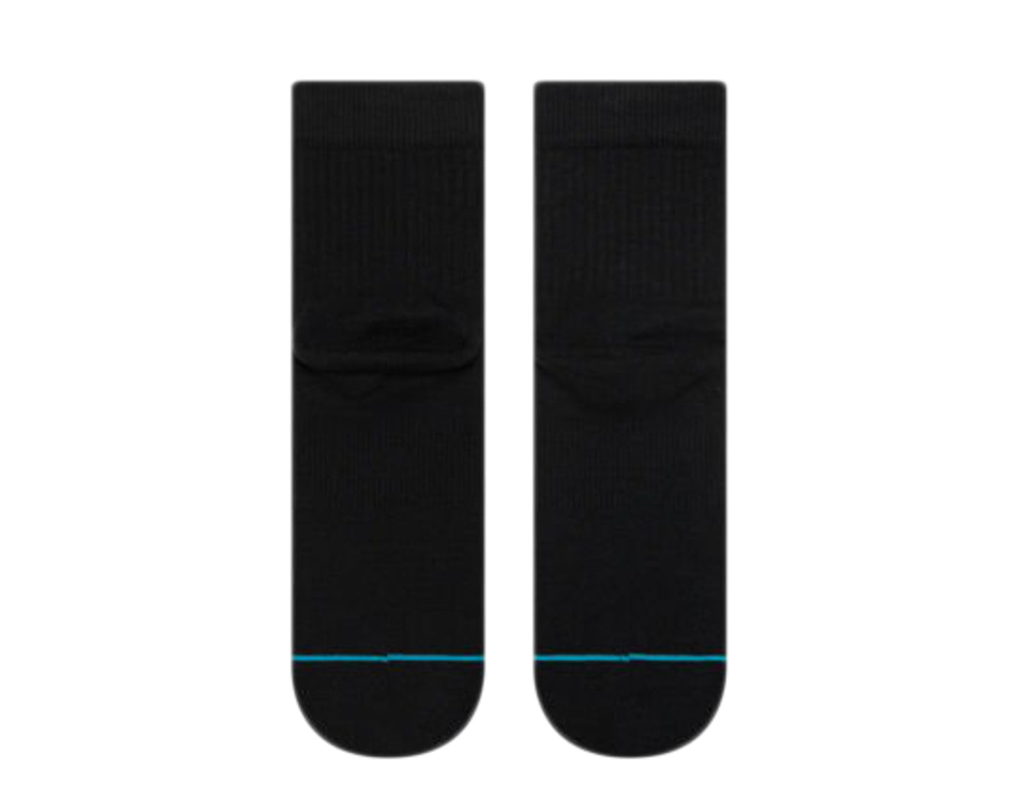 Stance Icon Classic QTR Black/White Ankle Socks M356C19ICO-BLW