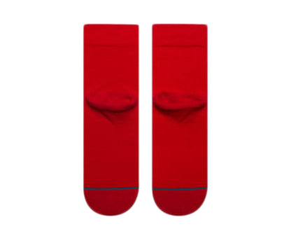Stance Casual NBA Logoman QTR Red Ankle Socks M356D17LOG-RED
