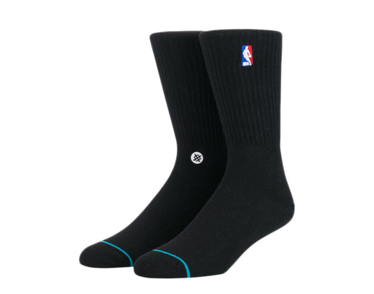 Stance Casual NBA Logoman Crew Black Socks M526D17LOG-BLK
