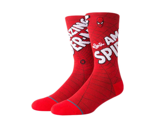 Stance Marvel Amazing Spiderman Red Socks M546D18AMA-RED