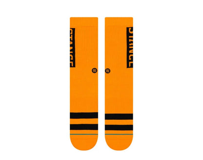 Stance UnCommon Solids Classic OG Tangerine Crew Socks M556D17OGG-TNG