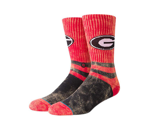 Stance NCAA Georgia Retro Wash Red Socks M556D18GEO-RED