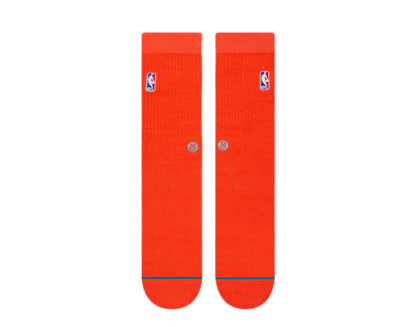 Stance NBA Logoman Crew II Orange Socks M558A18LOG-ORA