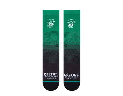 Stance Casual NBA Celtics Gaming Crossover 2K Green Crew Socks M558A19CCR-GRN