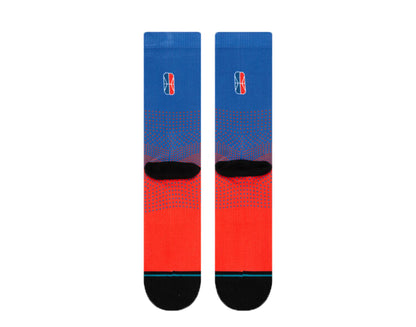 Stance Casual NBA Pistons Gaming GC 2K Blue/Red Crew Socks M558A19PGT-BLU
