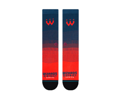 Stance Casual NBA Wizards Gaming 2K Navy/Red Crew Socks M558A19WDG-NVY