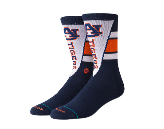 Stance NCAA Auburn Pennant Navy Socks M558C18AUP-NVY