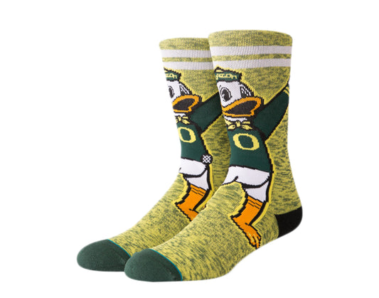 Stance NCAA Oregon The Duck Character Green Socks M558C18TDC-GRN