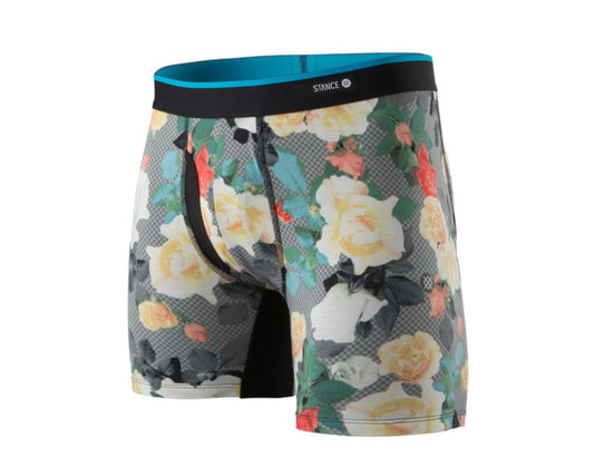 Stance Boxer Briefs Floral Program Grey/Floral Men's Underwear M801D18FLO-BLK