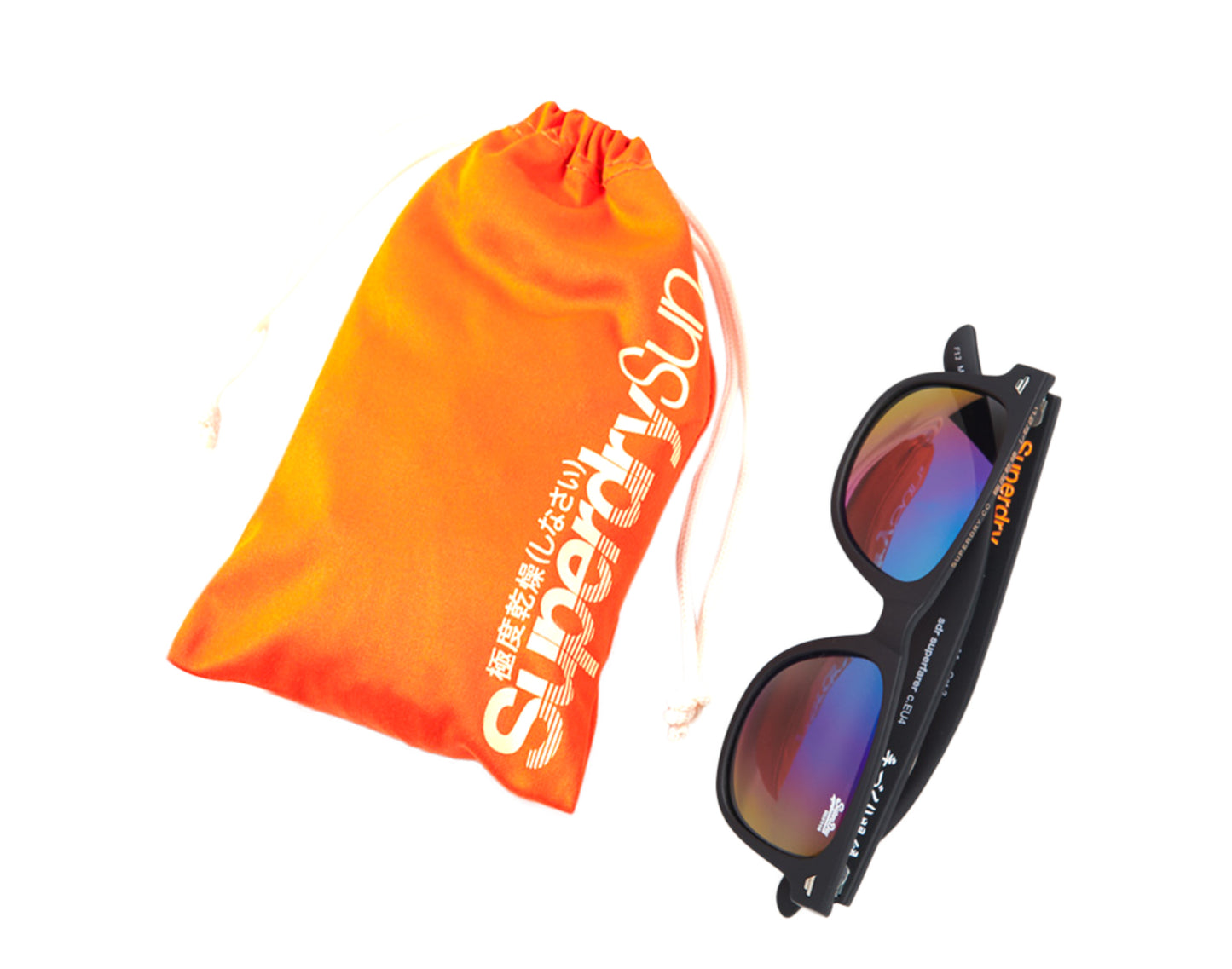 Superdry SDR Superfarer Rubberized Black Sunglasses M9710001A-RBLK