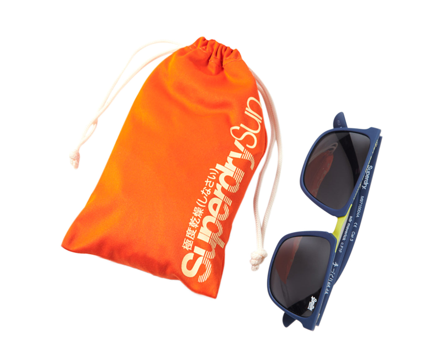 Superdry SDR Maverick Rubberized Navy Sunglasses M9710004A-RNAV